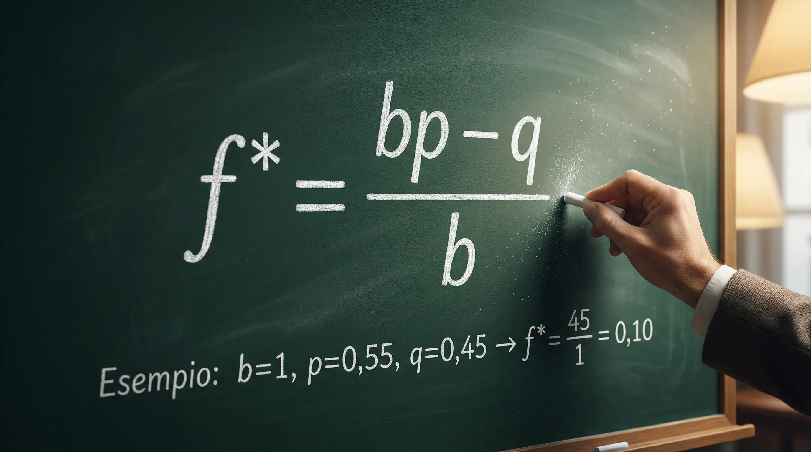 Criterio di Kelly: formula matematica per scommesse