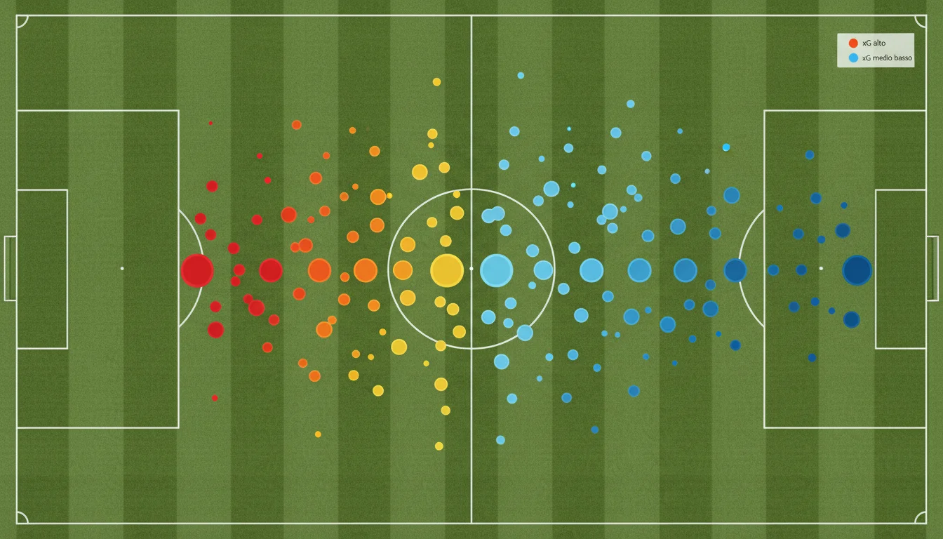 Expected Goals xG: metrica per scommesse calcio